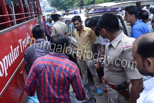 Lady GP member of Bajpe dies in accident 1